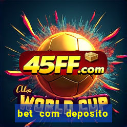 bet com deposito minimo de 1 real